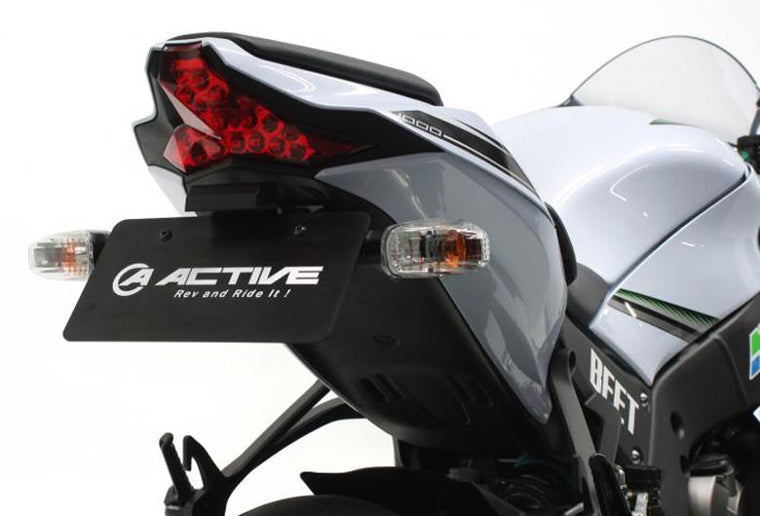 アクティブ     フェンダーレスKIT BLK           ZX-10R ABS 16-17 LEDナンバー灯付 《アクティブ 1157084》◇Cr◇