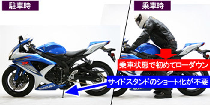 HYPERPRO ハイパープロ ローダウンGSX-S1000 純正サス組込み HYPERPRO ハイパープロ ローダウンGSX-S1000 純正サス組込み - メルカリ