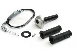 【ACTIVE】アクティブ スロットルKIT ［TYPE-1 SIL］φ40 ［メッキ金具］ MT-07 14-16【カタログ品番：P078-9610】【メーカー品番：1061825】