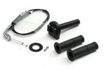 【ACTIVE】アクティブ スロットルKIT ［TYPE-1 BLK］φ42 ［メッキ金具］ MT-07 14-16【カタログ品番：P078-9654】【メーカー品番：1061830】