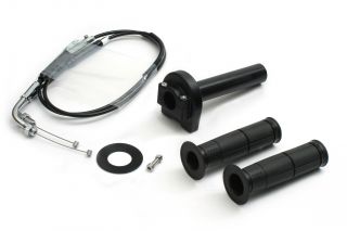 【ACTIVE】アクティブ スロットルKIT ［TYPE-1 BLK］φ42 ［メッキ金具］ MT-07 14-16【カタログ品番：P078-9654】【メーカー品番：1061830】