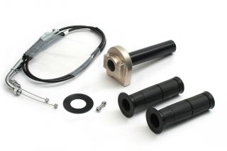 【ACTIVE】アクティブ スロットルKIT ［TYPE-1 T-GLD］ φ42［メッキ金具］ MT-07 14-16【カタログ品番：P078-9652】【メーカー品番：1061832】