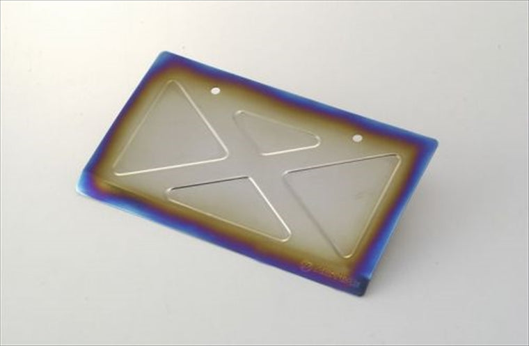 アクティブ チタン ナンバープレートベース 汎用 《アクティブ 1150029》◇Cr◇