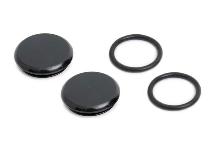アクティブ     アルミ フロントフォークキャップ BLK     NINJA250R 08-12／NINJA250（ABS可） 13-16 《アクティブ 10370181》◇Cr◇