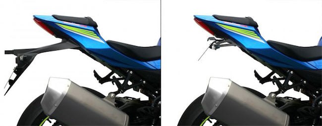 【アクティブ】アクティブ     フェンダーレスKIT LEDナンバートウツキ  BLK GSXR1000（ABS） 17-19／GSXR1000R（ABS） 17-20 1155040