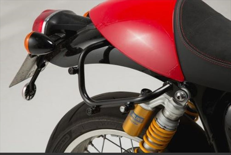 【エスダブリューモーテック】SWモーテック    SLCサイドキャリア（左）           TRIUMPH THRUXTON1200／R 16（水冷車） HTA1179510000