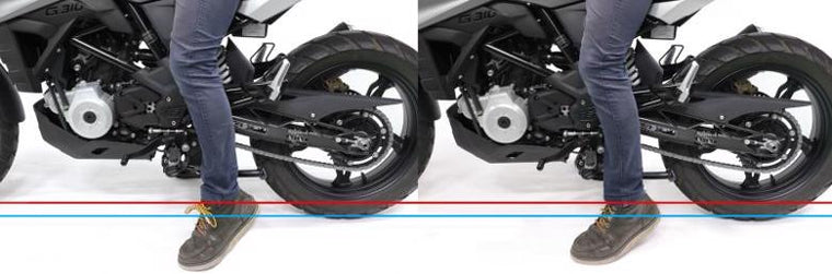 【HYPERPRO】ハイパープロ ローダウンアイマウント 約-30mm BMW G310GS 17-19【カタログ品番：P097-5532】【メーカー品番：22399004】