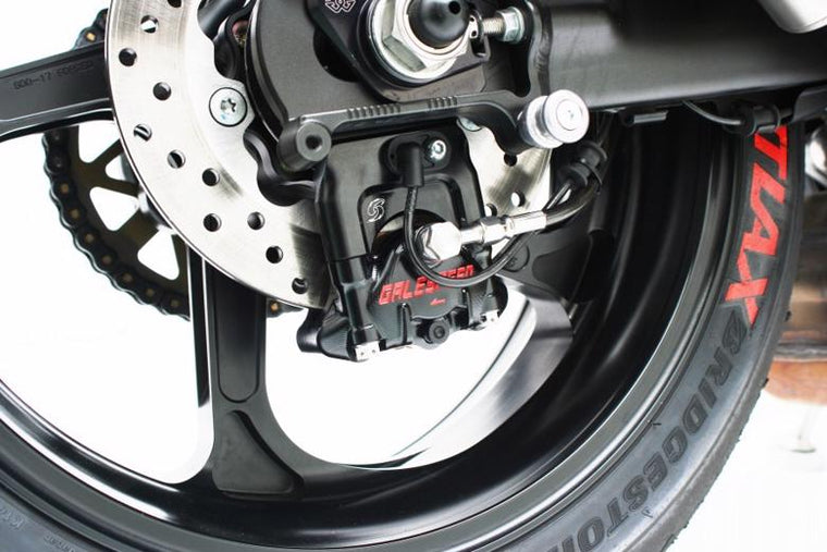 【ゲイルスピード】エラボレート リアキャリパー φ34     チタンボルト仕様 BLK ラジアル 60mmピッチ GSRCA34T