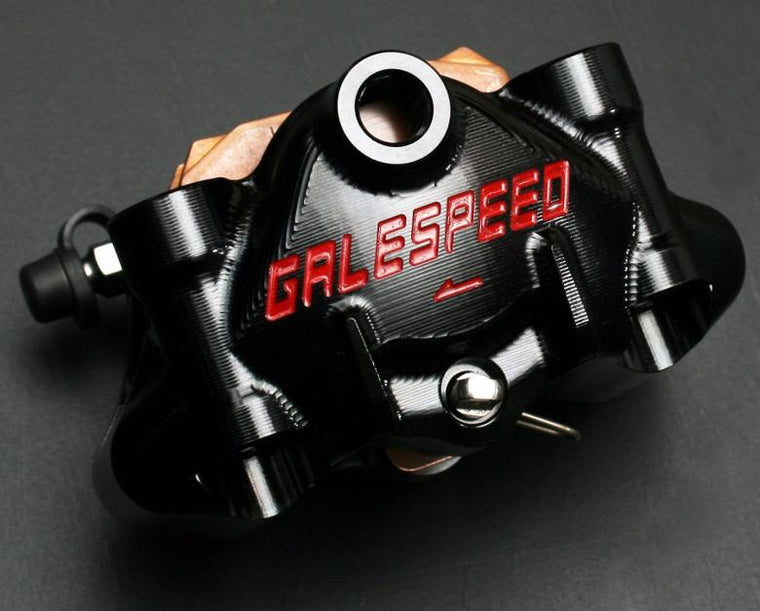 【ゲイルスピード】エラボレート リアキャリパー φ34     チタンボルト仕様 BLK ラジアル 60mmピッチ GSRCA34T