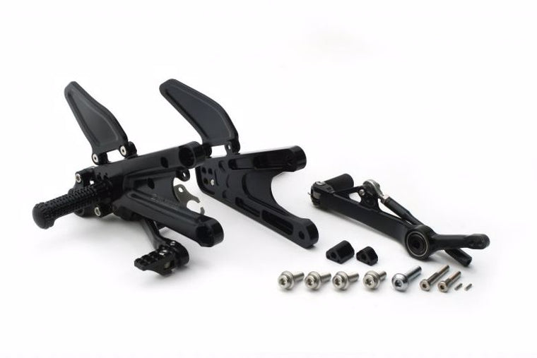 【ゲイルスピード】エラボレート フットコントロールKIT BLK  YZF-R6 17-20 FCK3002B