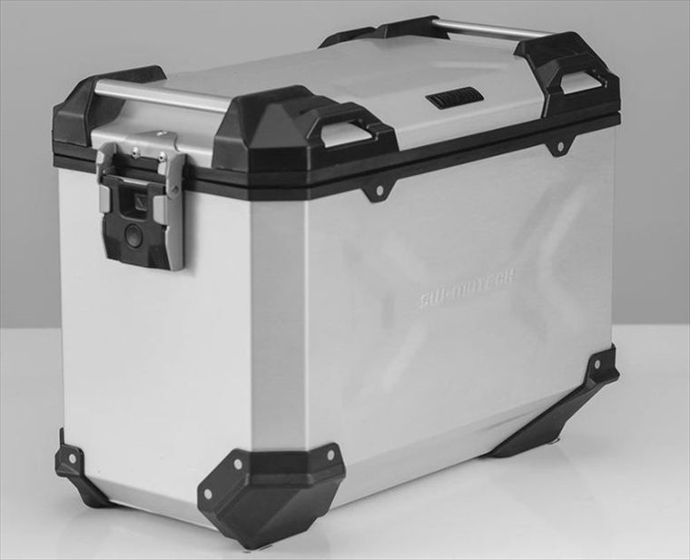 【エスダブリューモーテック】SWモーテック    TRAX ADV Lサイドケース 45L 左  SIL 49x28x37cm／5.4kg ALK0073310000L/S