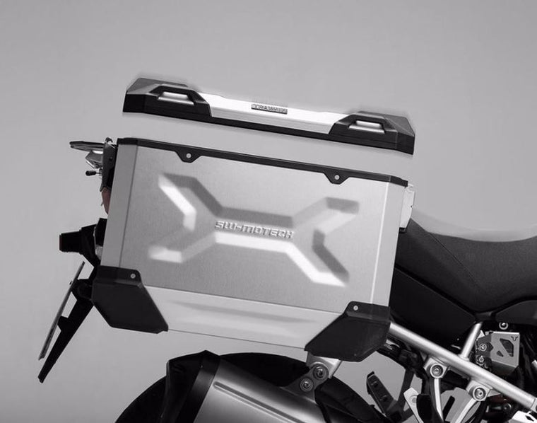 【エスダブリューモーテック】SWモーテック    TRAX ADV Mサイドケース 37L 左  BLK 49x23x37cm／5.1kg ALK0073311000L/B