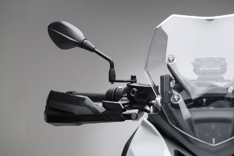 【エスダブリューモーテック】SWモーテック ミラーエクステンション 66mm BLK BMW汎用【カタログ品番：P088-3691】【メーカー品番：SVL0750610000/B】