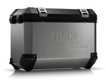 【エスダブリューモーテック】SWモーテック TRAX ION Lサイドケース 45L SIL 左 49x28x37cm 5.2kg【カタログ品番：P088-3508】【メーカー品番：ALK0016510001L/S】