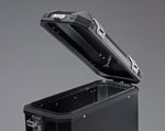 【エスダブリューモーテック】SWモーテック TRAX ION Lサイドケース 45L SIL 右 49x28x37cm 5.2kg【カタログ品番：P088-3510】【メーカー品番：ALK0016510001R/S】