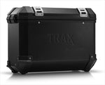 【エスダブリューモーテック】SWモーテック    TRAX ION Mサイドケース 37L 左  BLK 49x23x37cm／4.7kg ALK0016511001L/B