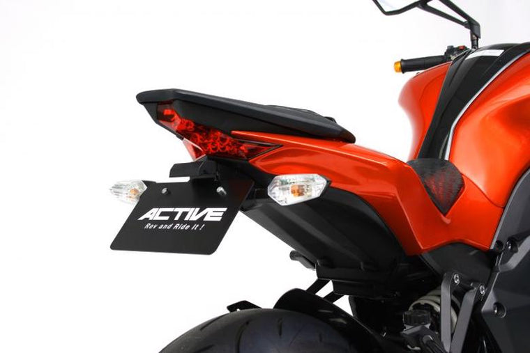 アクティブ フェンダーレスKIT LEDナンバートウツキ BLK Z1000 14-18 《アクティブ 1157088》◇Cr◇