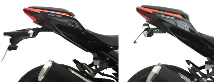【アクティブ】アクティブ     フェンダーレスKIT LEDナンバートウツキ BLK NINJA250 18-21／NINJA400 18-21／Z250／Z400 19-20 1157089