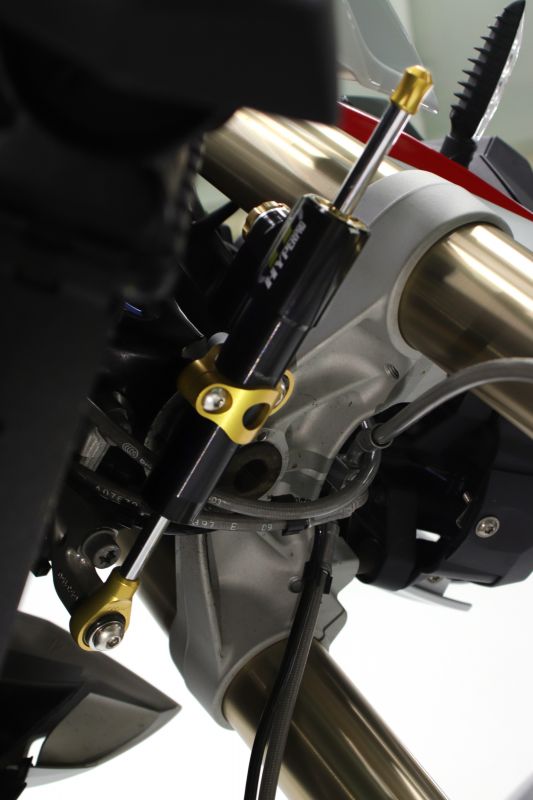 【HYPERPRO】ハイパープロ CNCステダンステーSET 75mm BLK BMW F800S 06-10 F800R 09-18 F800ST 07-12 F800GT 13-18【カタログ品番：P093-0257】【メーカー品番：22119022B】