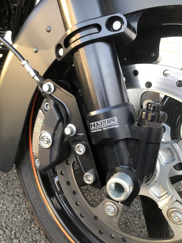 【HYPERPRO】ハイパープロ H49フォーク49mm インナーBLK 735mm TOURING FL 14-18【カタログ品番：P094-9830】【メーカー品番：AH2BBT02】
