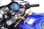 【HYPERPRO】ハイパープロ CNCステダンステーSET 75mm BLK CBR600RR 07-12【カタログ品番：P096-3133】【メーカー品番：22111030B】