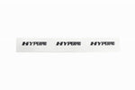 【HYPERPRO】ハイパープロ ショックパーツステッカー 154mmX13mm ラインなし【カタログ品番：P099-6291】【メーカー品番：22900183】