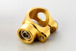 【HYPERPRO】ハイパープロ ボディークランプ 24.6mm TYPE-9 BLK ピロボール:M6穴【カタログ品番：P100-4015】【メーカー品番：22168246B】