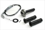 【アクティブ】アクティブ     スロットルKIT T-1 BLK φ44     ステン金具 Z900RS CAFE 18-21 1071118SU