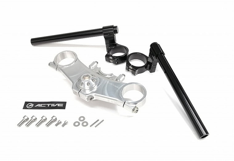【アクティブ】アクティブ     セパレートハンドル＆トップブリッジ:シルバーKIT BLK／SIL Z900RS／Z900RS CAFE 18-22 13670022