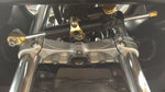 【ハイパープロ】CNCステダンステーSET 90mm TYPE-1 BLK 逆ピロボール	 BMW F750GS 18-22 22119040B