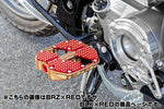 OVER RACING(オーヴァーレーシング)｜フラットペダル ラージ BLK/RED｜51-06-03B