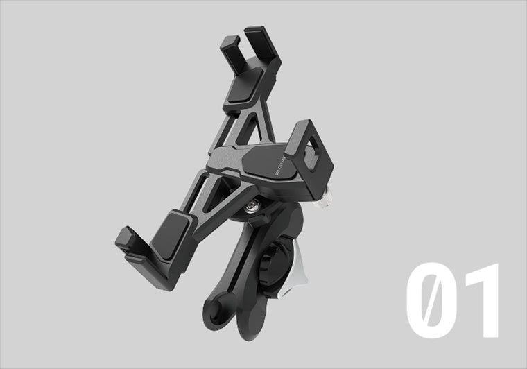 MOUNT SYSTEM｜マウントシステム セカンド スマートフォンホルダーセット AB-01/B ブラック｜00082995