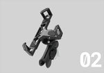MOUNT SYSTEM｜マウントシステム セカンド スマートフォンホルダーセット AB-02/B ブラック｜00082997