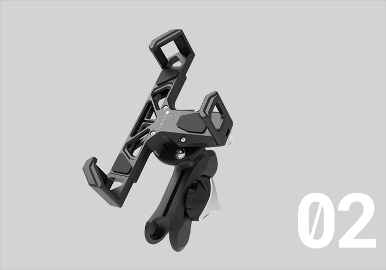 MOUNT SYSTEM｜マウントシステム セカンド スマートフォンホルダーセット AB-02/B ブラック｜00082997