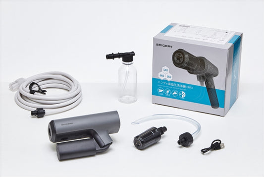 サインハウス | SPICERR ポケッタブル高圧洗浄機 SWU-201 BK | 00083043