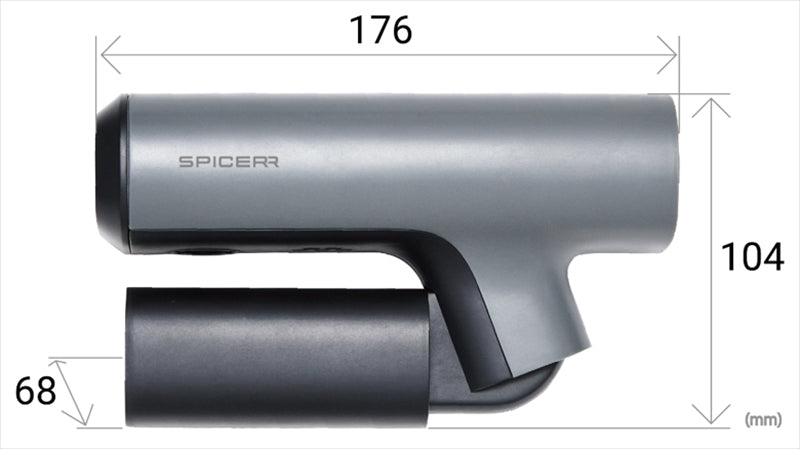 サインハウス SPICERR ポケッタブル高圧洗浄機 SWU-201 BK 00083043