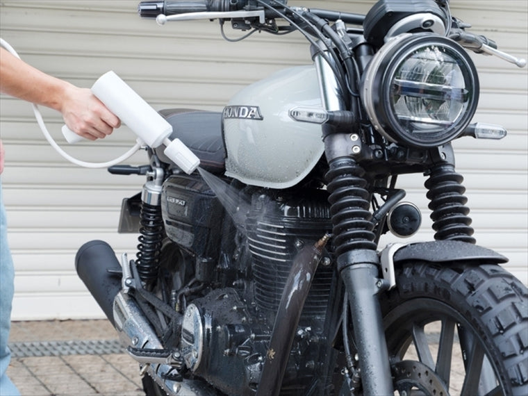 サインハウス｜SPICERR ポケッタブル高圧洗浄機ホワイト SWU-201 WH ｜00083044