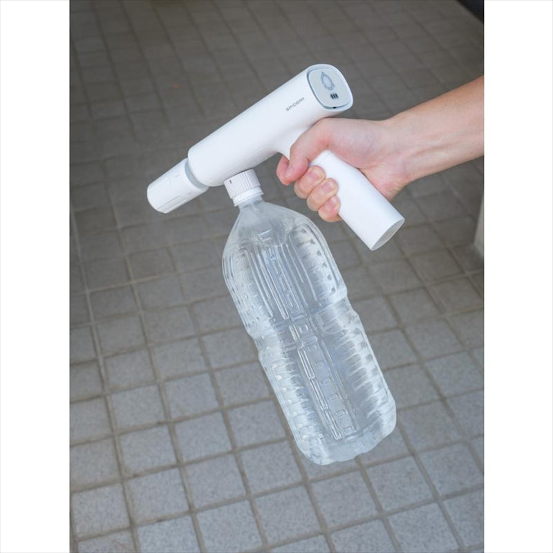 サインハウス SPICERR ポケッタブル高圧洗浄機ホワイト SWU-201 WH