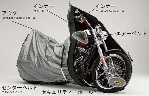 TAKUMI(タクミ) | 匠 バイクカバー バージョン2 | 7701TA9324LSB | 4L サイドボックス