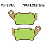 【VESRAH】ベスラ シンタードメタルパッドJL ホンダ、ヤマハ、DUCATI、KTM、BMW、アプリリア【カタログ品番：VD-953JL】【メーカー品番：VD-953JL】