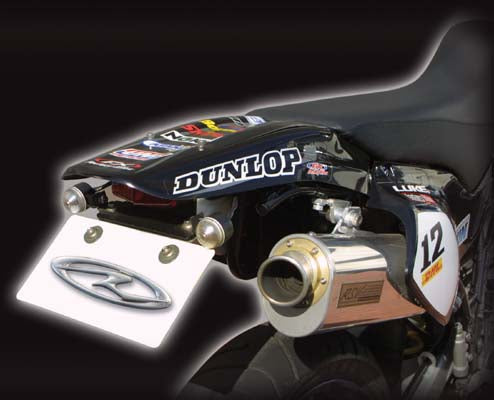 【サイクラム】MXリアフェンダー ホワイト           CRM250R -93 12462WH-DLP