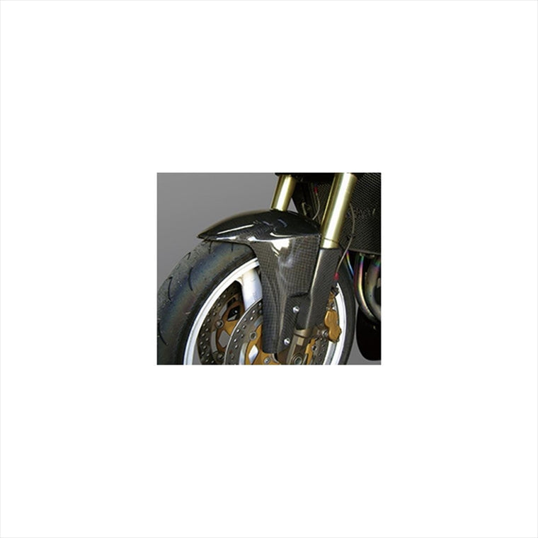 バイクパーツ 外装<br>マジカルレーシング フロントフェンダー FG付 FRP/黒 <br>001-Z10003-4011 4547424814418<br>Z1000 03-06<br>