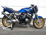マフラー  ダブルアールズ WR`S フルEX ラウンドカーボンサイレンサー CB400SF H-VTEC SB 1・2・3(BC-NC39) SC1409JM 4547567305101 取寄品