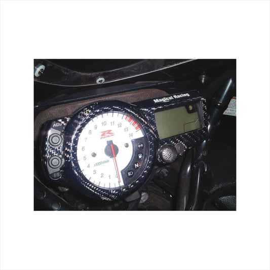 バイクパーツ 電装系<br>マジカルレーシング メーターカバー Gシルバー <br>001-GSR103-080G 4547567339458<br>GSXR1000 03-04<br>