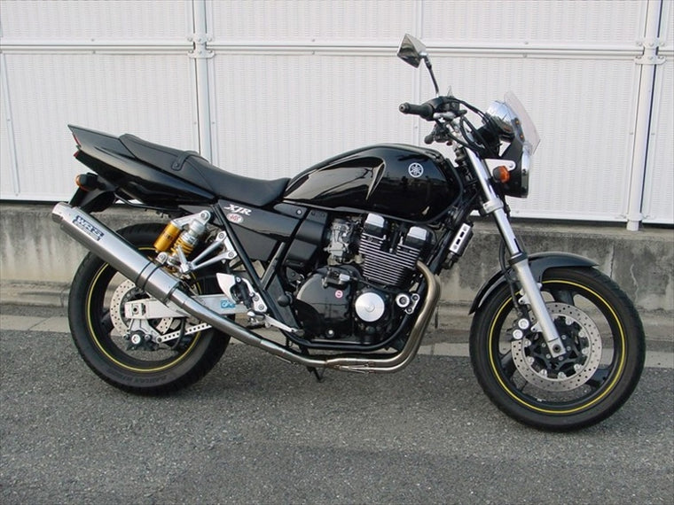 マフラー  ダブルアールズ WR`S フルEX ラウンドステンレスサイレンサー XJR400R 01-(BC-RH02J) LA2403JM 4547567358824 取寄品