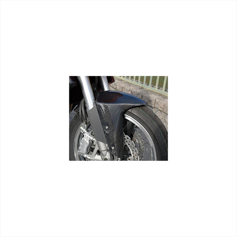 バイクパーツ 外装<br>マジカルレーシング フロントフェンダー FG付 綾織カーボン<br>001-Z1007-401A 4547567578550<br>Z1000 07-09<br>