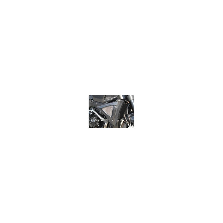 バイクパーツ 冷却系<br>マジカルレーシング ラジエターシュラウド ヒラオリ/カーボン <br>001-BK1307-250C 4547567648437<br>B-KING<br>