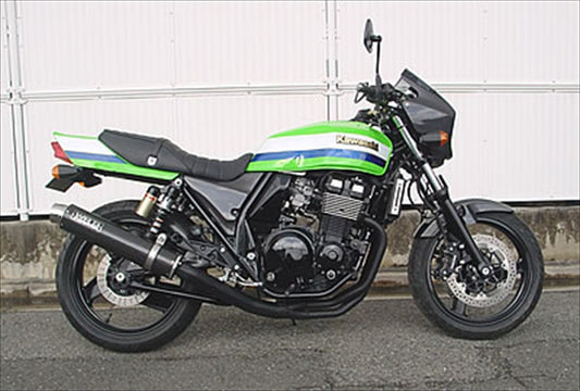マフラー  ダブルアールズ WR`S S O ラウンドカーボンサイレンサー ZRX400 II 01-(BC-ZR400E) BC4407JM 4547567858560 取寄品