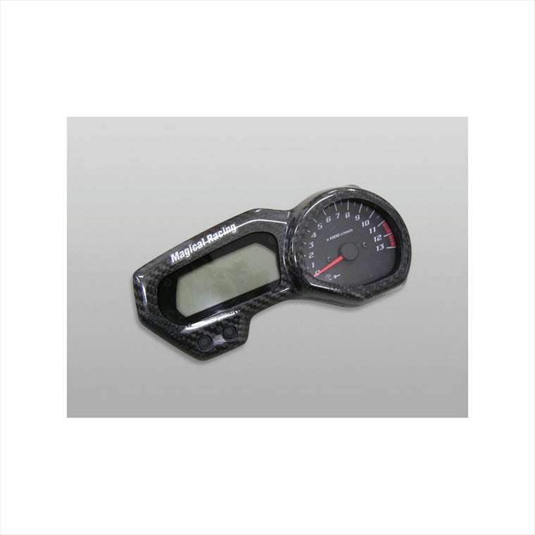 バイクパーツ 電装系<br>マジカルレーシング メーターカバー 綾織カーボン <br>001-FZ1006-080A 4547567882909<br>FZ-1 FAZER 06-<br>
