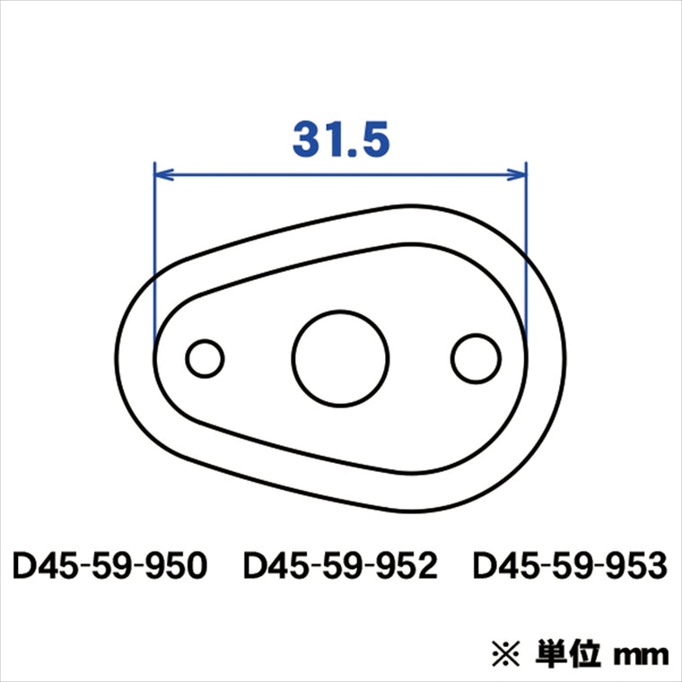 MOTOLED(モトレッド)｜ウインカーホルダー Y/K｜F5896
